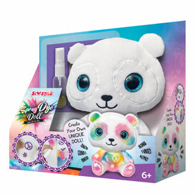 Muñeco Panda para Pintar con Spray