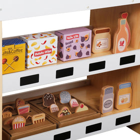 Supermercado de Madera Menta con 56 Accesorios