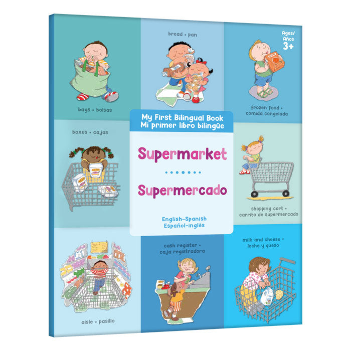 Mi Primer Libro Bilingüe - Supermercado Supermarket