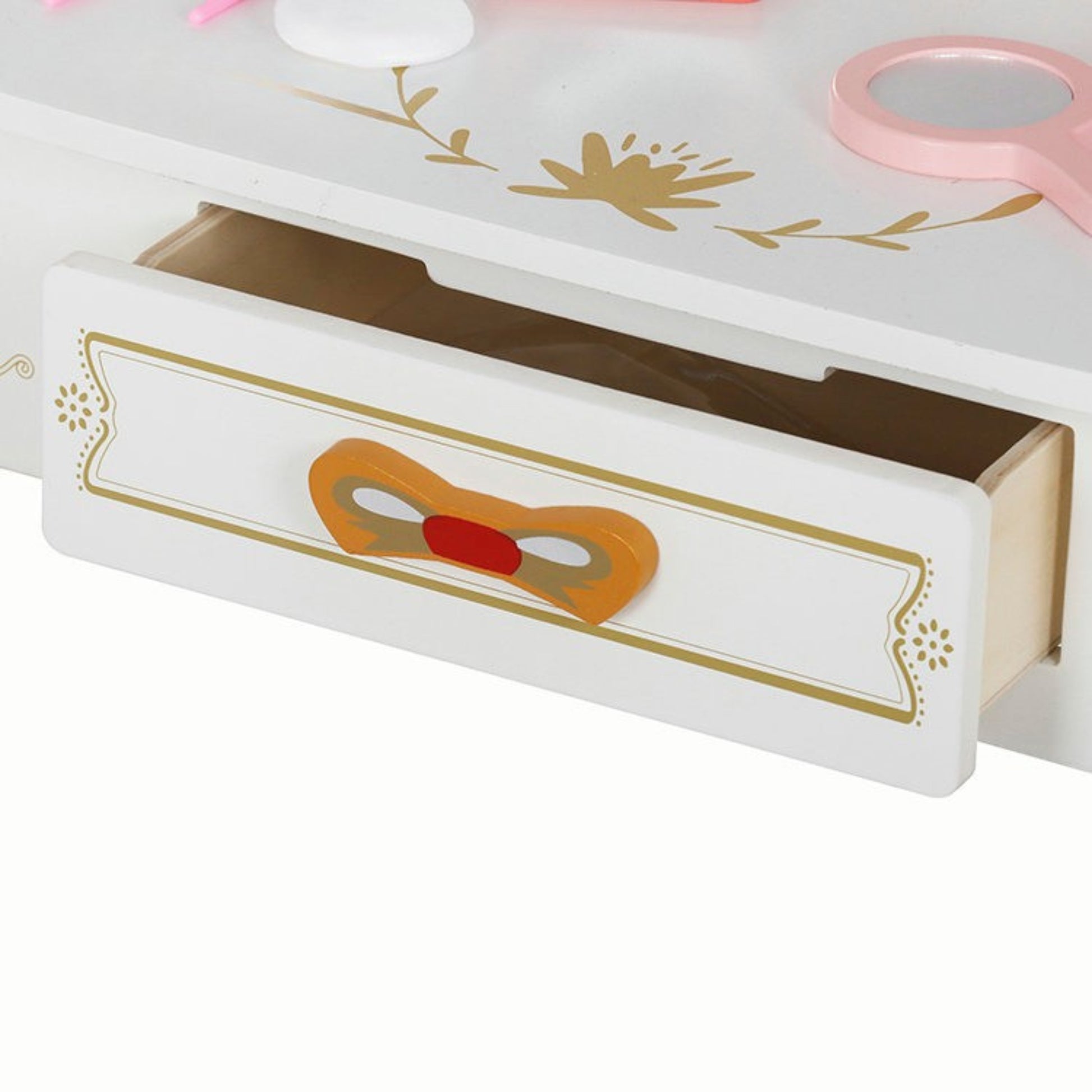 Tocador de Madera con Accesorios de Juguete