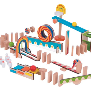 Domino Run de Madera