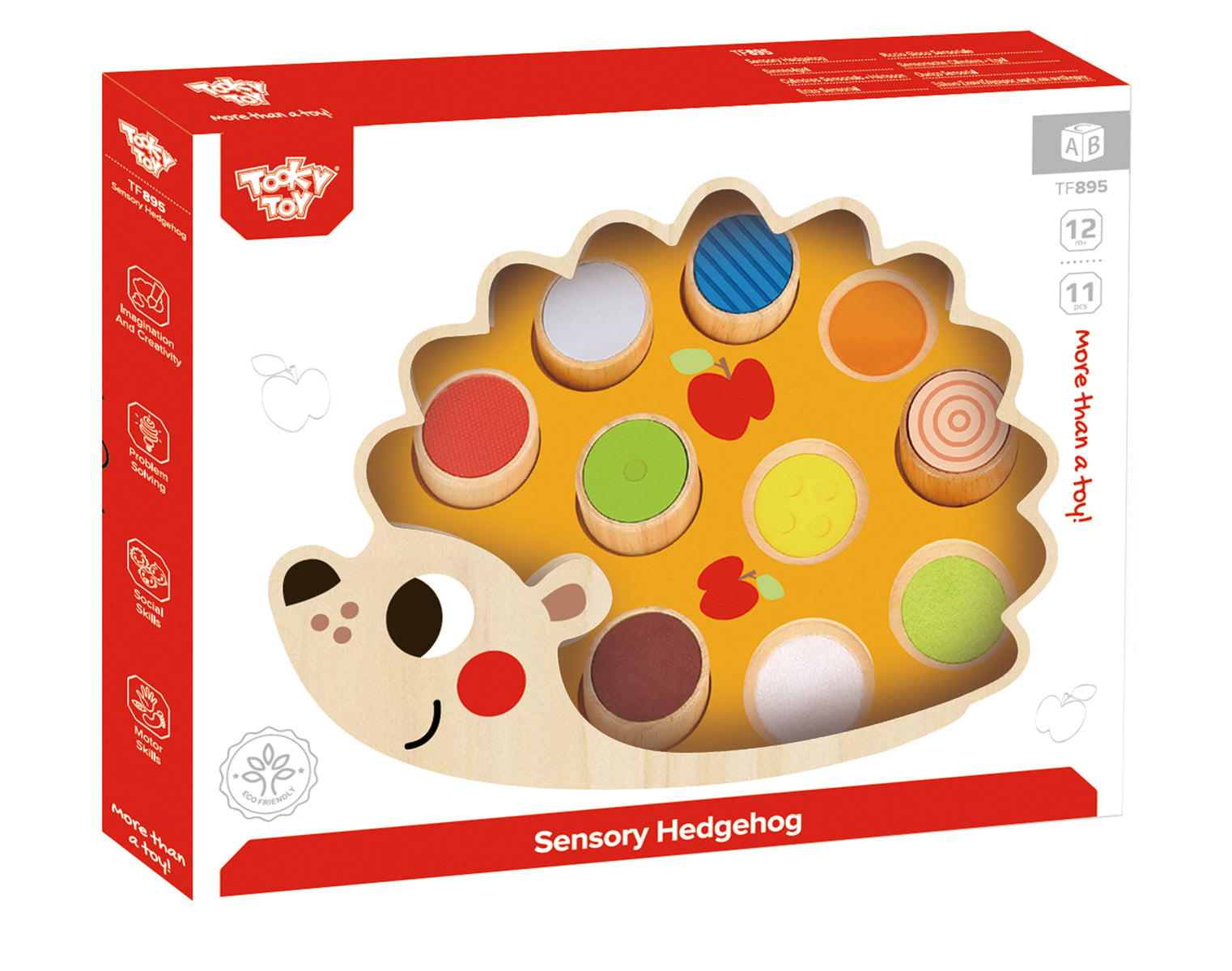 Rompecabezas Sensorial Erizo