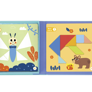 Juego Tangram Magnético