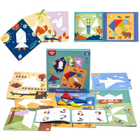 Juego Tangram Magnético