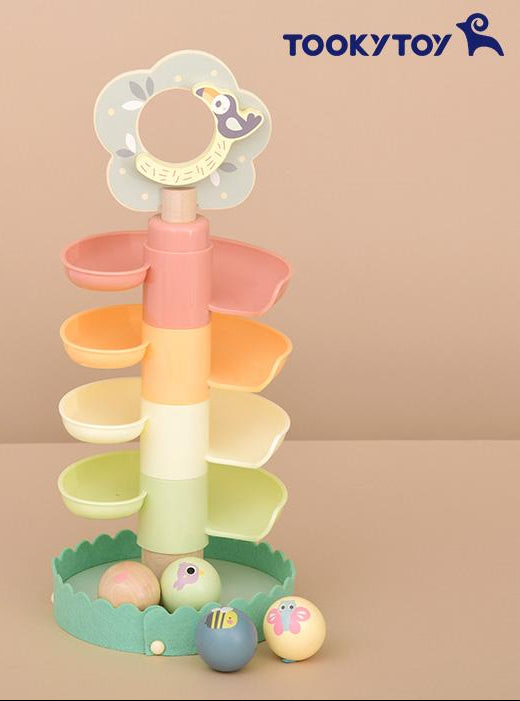 Torre de Bolas de Madera "Ball Drop Tower"