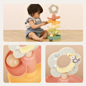 Torre de Bolas de Madera 