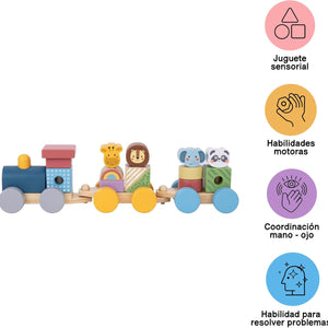 Tren de Arrastre y Ensamble de Madera – Animales de la Selva