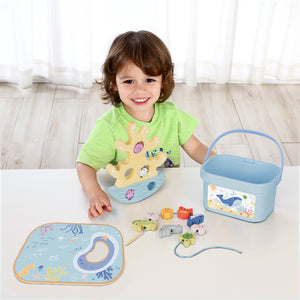 Juego Educativo 3 en 1 del Océano