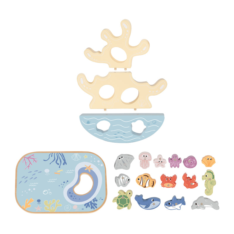 Juego Educativo 3 en 1 del Océano