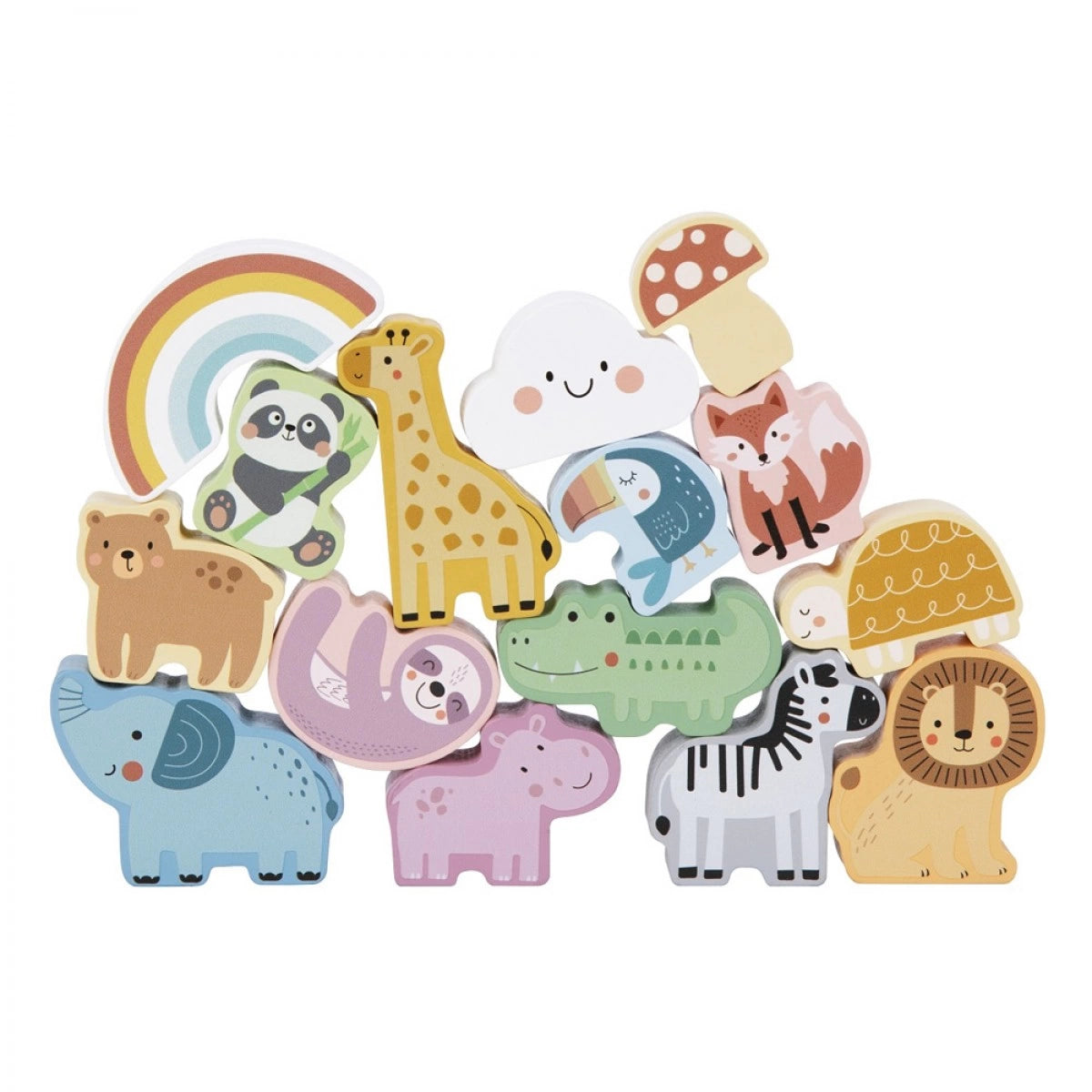 Caja Misteriosa de Percepción Táctil – Animales de la Selva