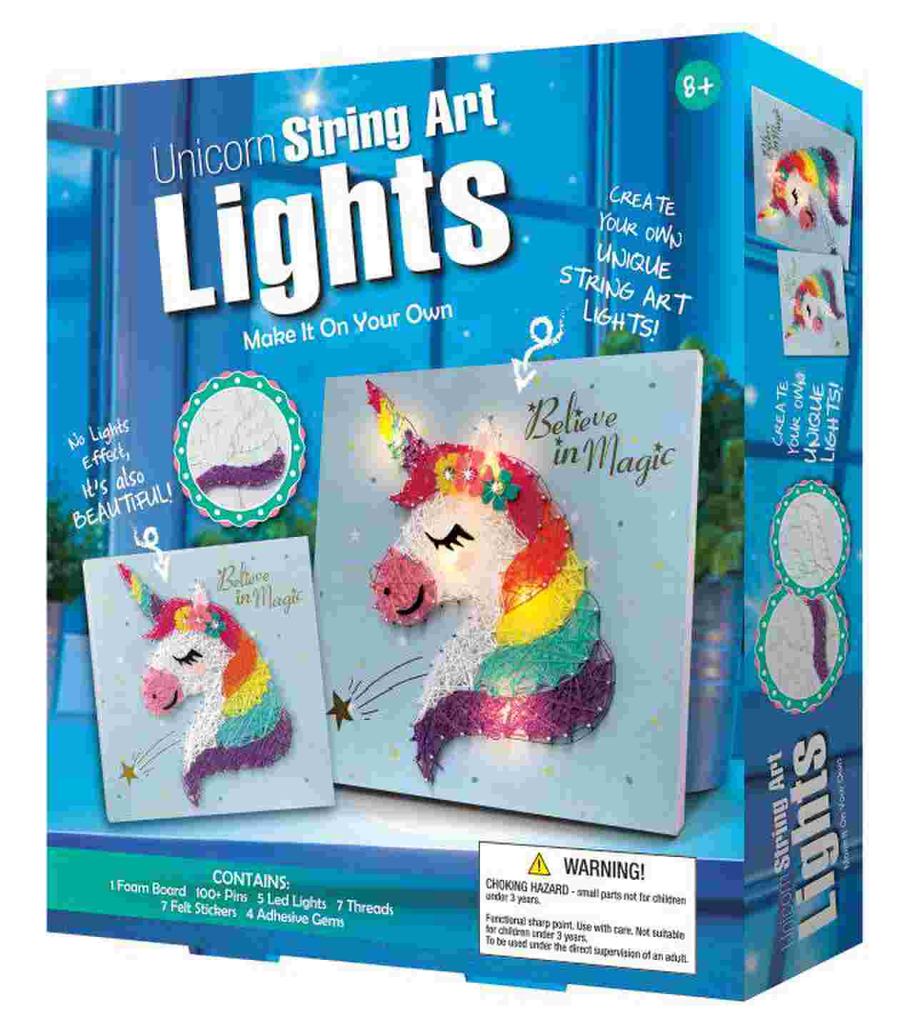 Unicorn String Art Lights