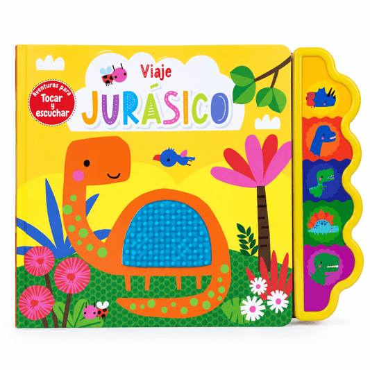 Viaje Jurásico – Libro con sonidos y texturas