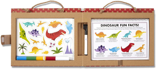 Juego de Dibujo e Imanes Dinosaurios Reutilizable
