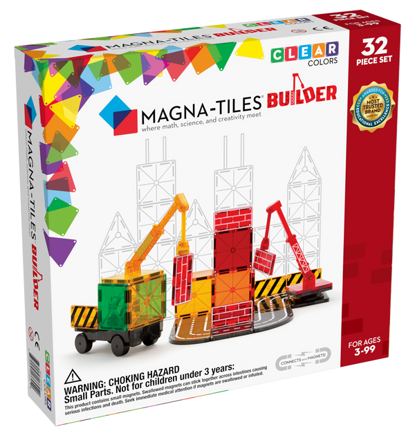 Magna-Tiles Builder | 32 Piezas