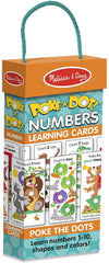 Poke-A-Dot Numbers Learning Cards