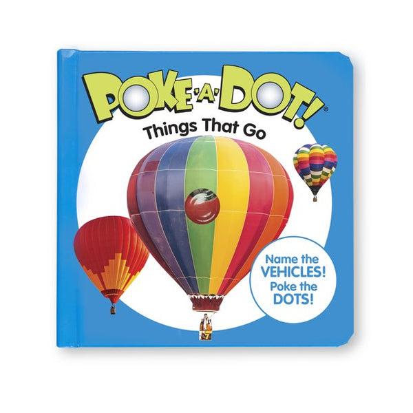 Libro Poke-A-Dot Things That Go