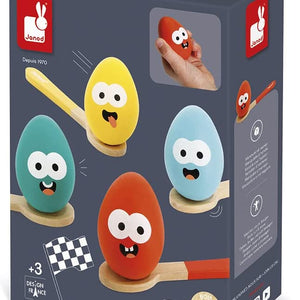 Juego de Cucharas Carrera de Huevos