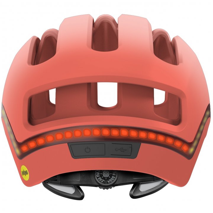 Casco Vio Con Luz Led (Coral Reef)