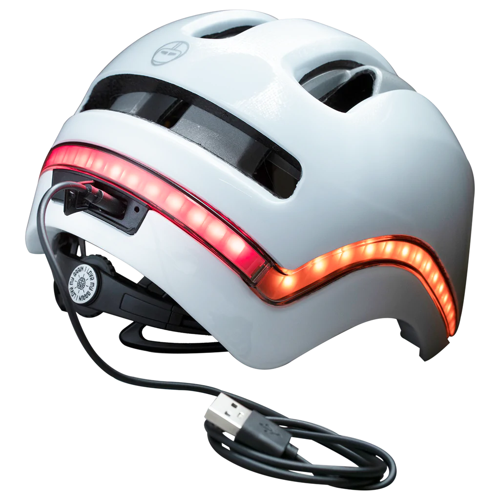 Casco Vio Con Luz Led (Coral Reef)