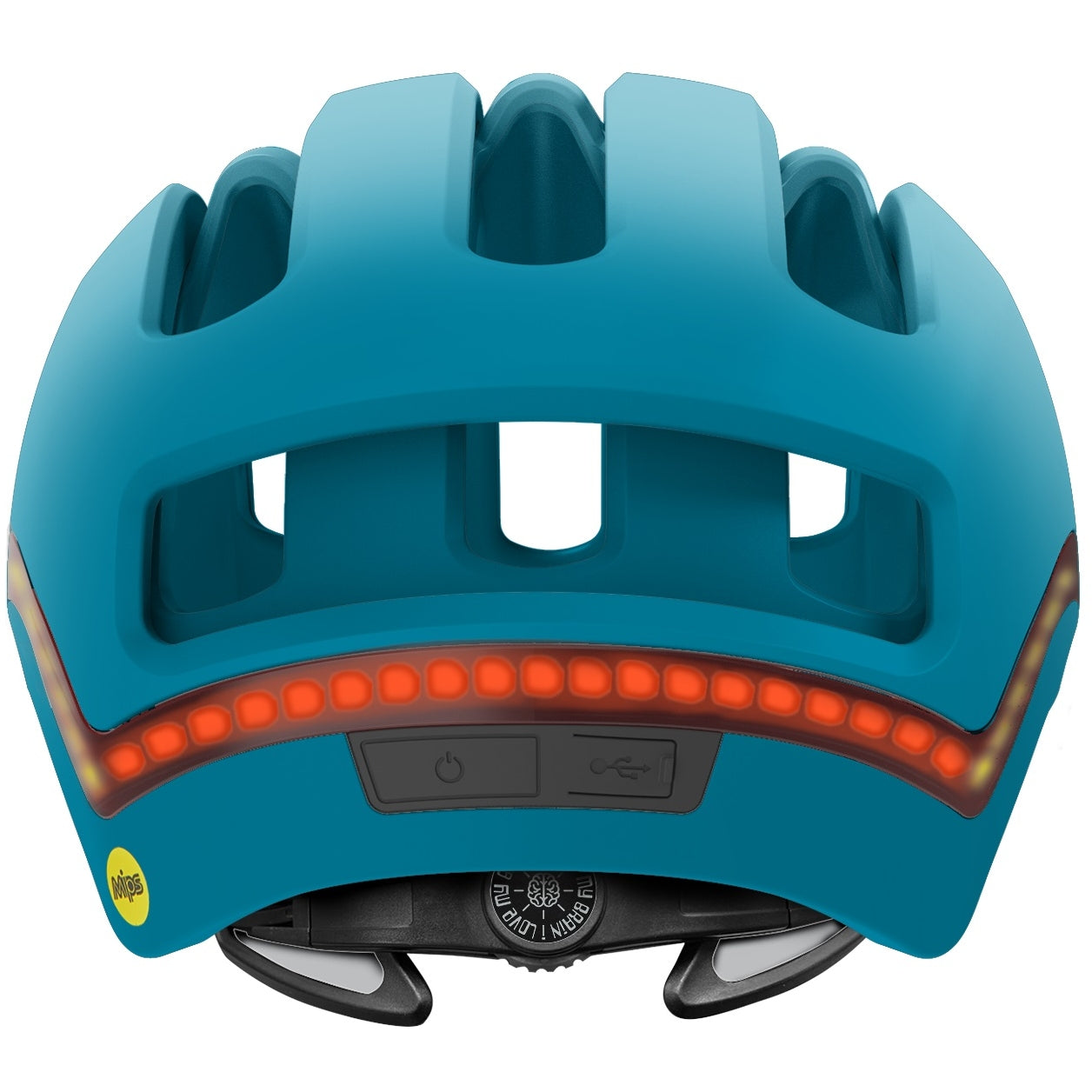 Casco Vio Con Luz Led (Maritime Azul)