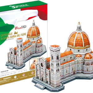 Puzzle 3D Cathedral Of Saint Mary Of The Flower - 123 Piezas