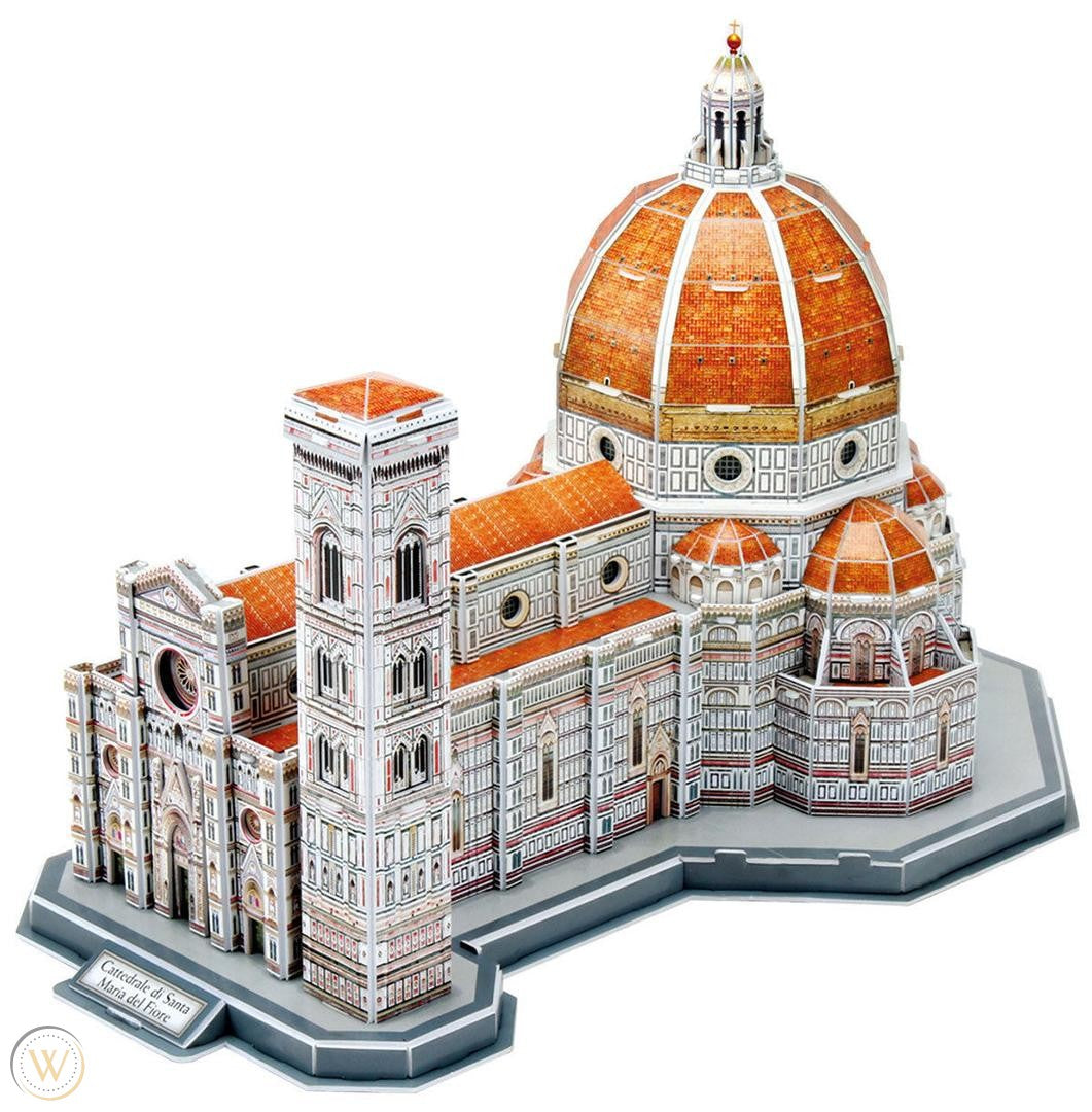 Puzzle 3D Cathedral Of Saint Mary Of The Flower - 123 Piezas