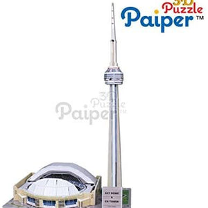 Puzzle 3D CN Tower & Sky Dome - 84 Piezas