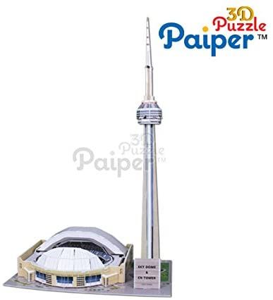Puzzle 3D CN Tower & Sky Dome - 84 Piezas