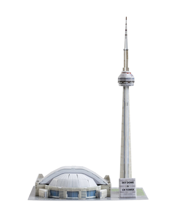 Puzzle 3D CN Tower & Sky Dome - 84 Piezas