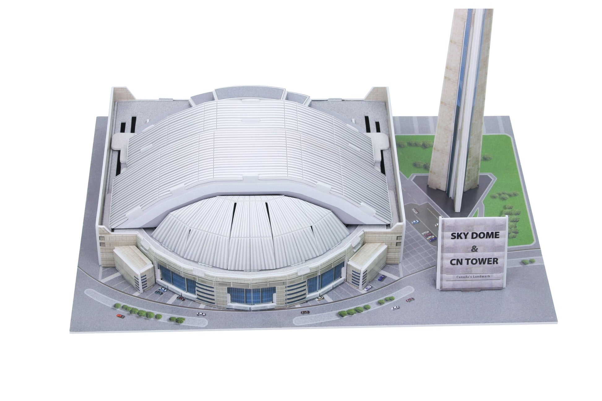 Puzzle 3D CN Tower & Sky Dome - 84 Piezas