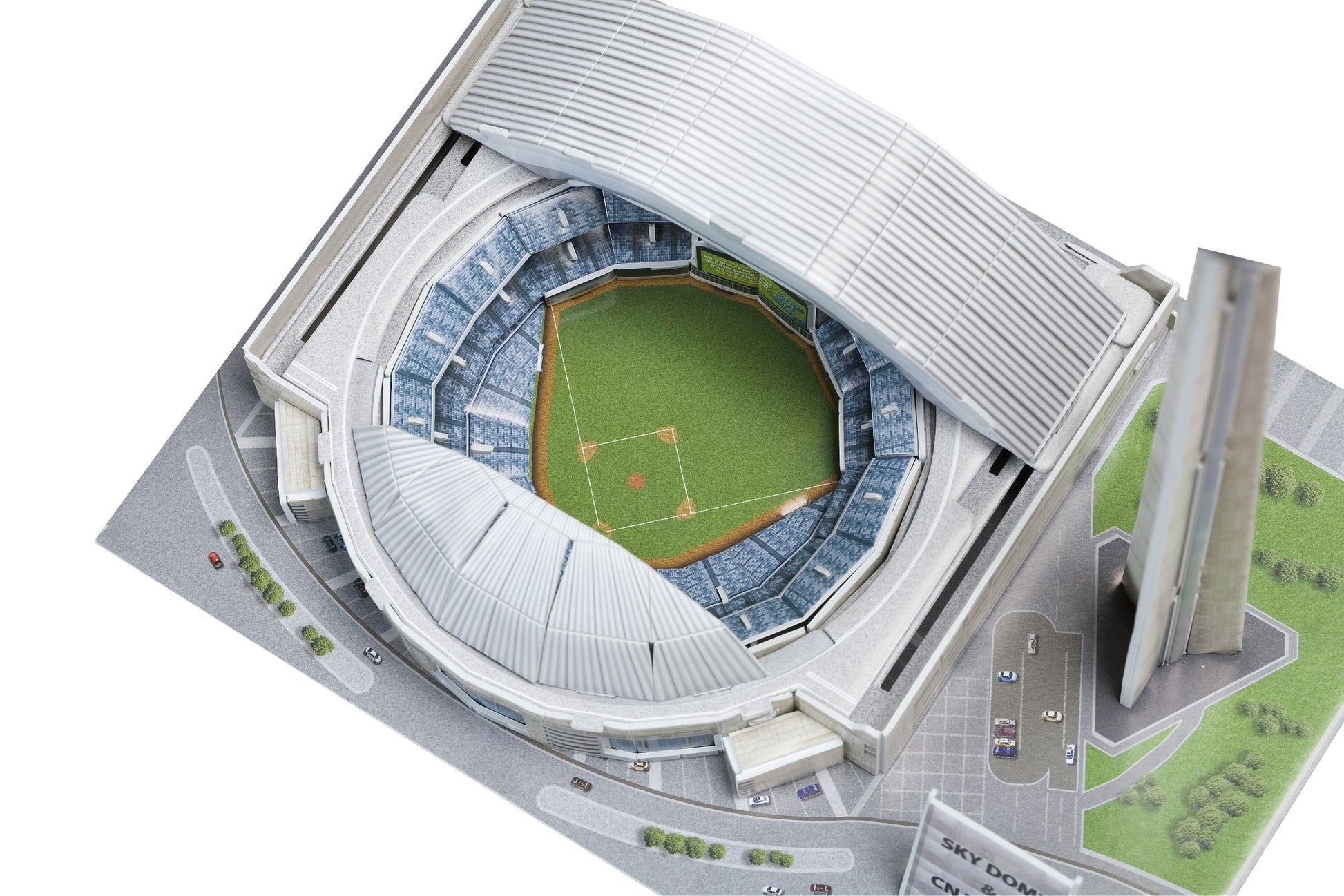 Puzzle 3D CN Tower & Sky Dome - 84 Piezas