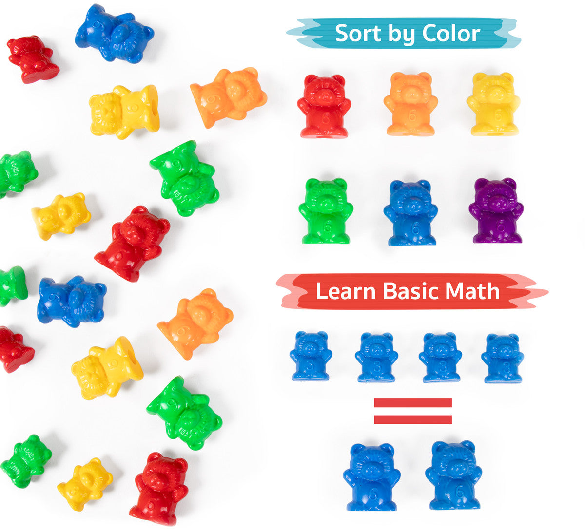 Contando Osos | 125 Piezas