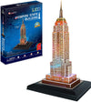 Puzzle 3D Empire State Building - Led Inside