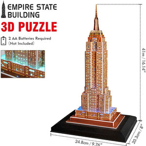 Puzzle 3D Empire State Building - Led Inside