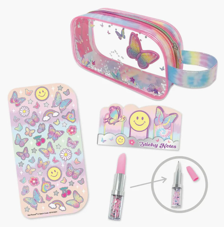 Estuche | Inspiración Para Escribir | Tie Dye Mariposa