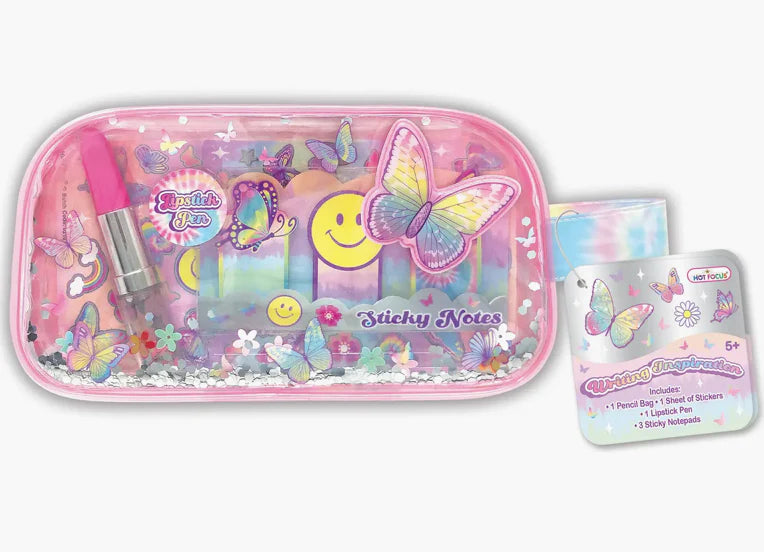 Estuche | Inspiración Para Escribir | Tie Dye Mariposa