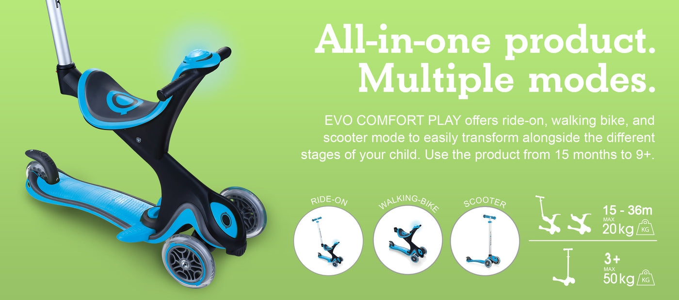 GO•UP Evo Comfort Play | 3 en 1