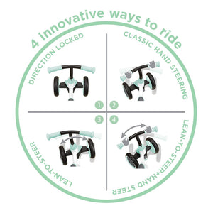 Learning Bike 3 in 1 - Blanco & Menta