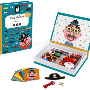 Libro Magnético Caritas Divertidas y Disfraces