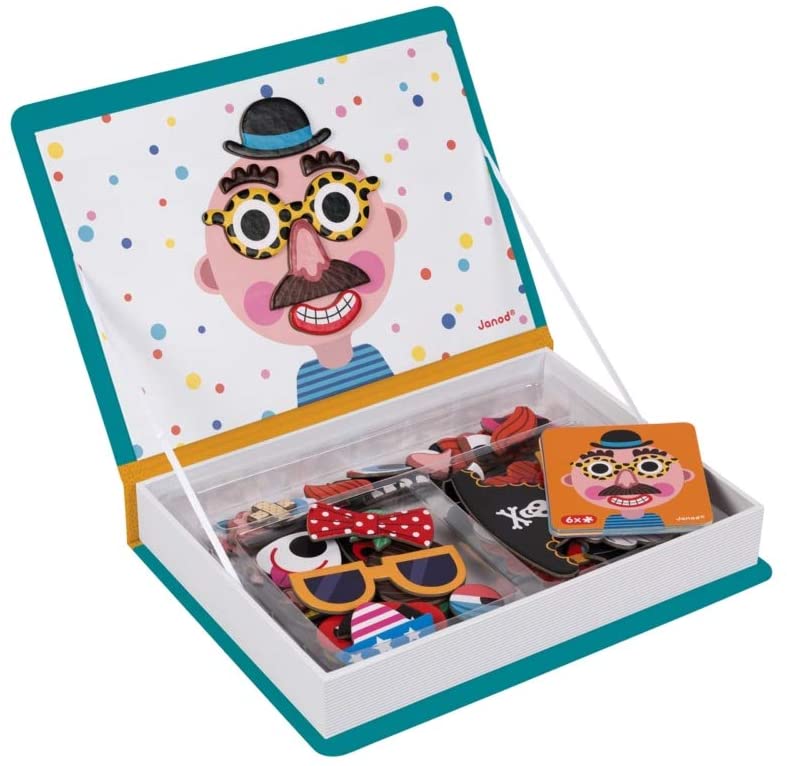 Libro Magnético Caritas Divertidas y Disfraces