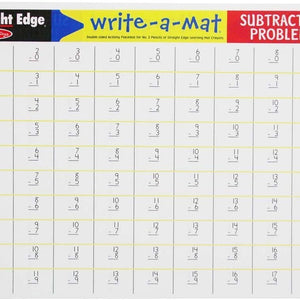 Mat Problemas de Restas  Reutilizable