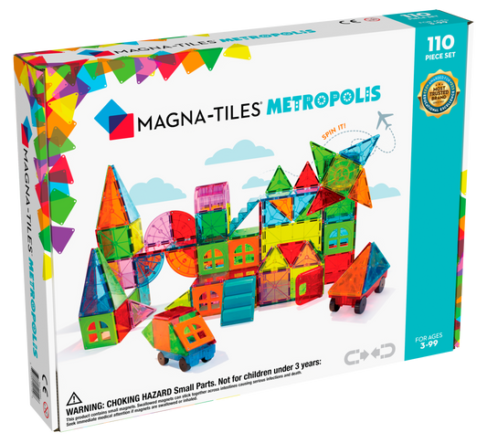 Magna-Tiles Metropolis Set | 110 Piezas