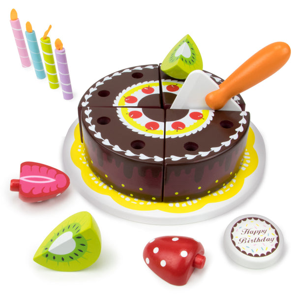 Cake de Chocolate Feliz Cumpleaños