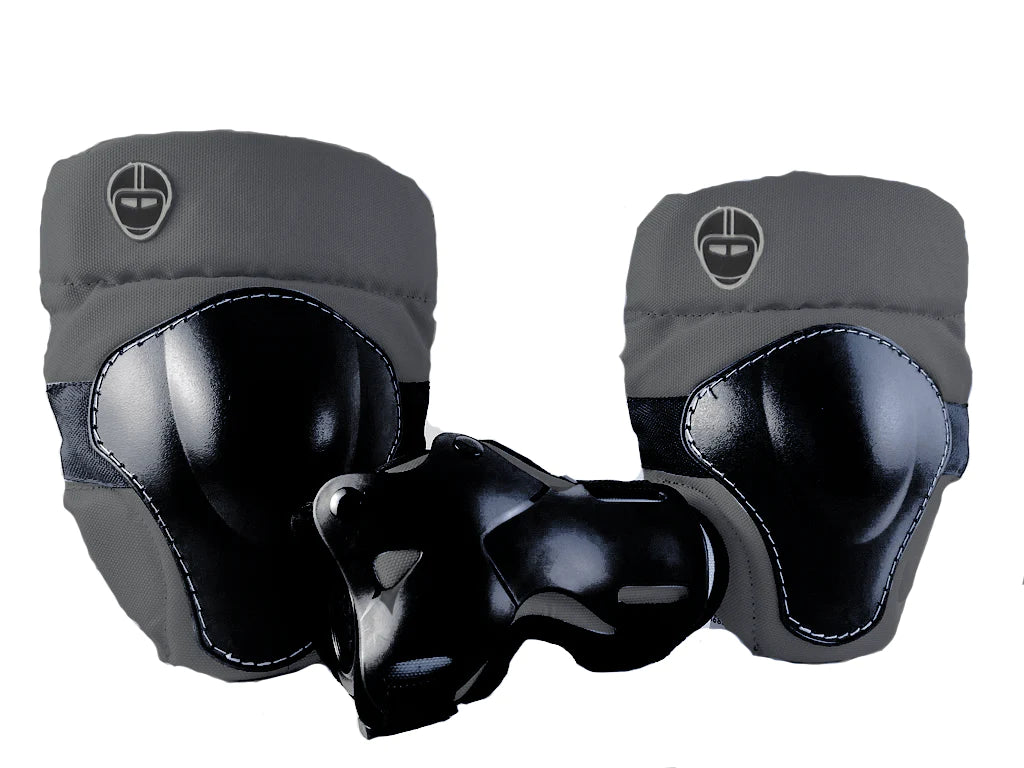 Set de Coderas, Rodilleras y Muñequeras (Charcoal)