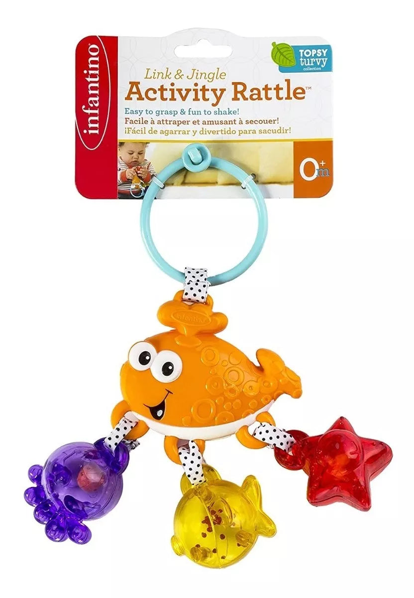 Sonajero de Actividad Link & Jingle | Ballena