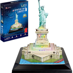 Puzzle 3D Statue Of Liberty - Led Inside
