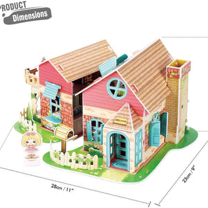 Puzzle 3D Sweet Villa - Led Inside