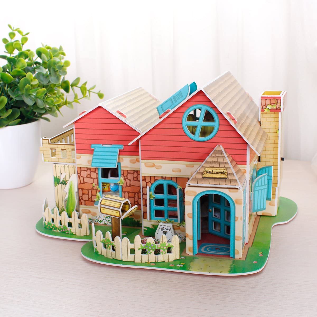 Puzzle 3D Sweet Villa - Led Inside