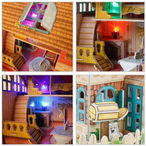 Puzzle 3D Sweet Villa - Led Inside