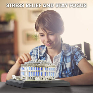 Puzzle 3D The White House - Led Inside